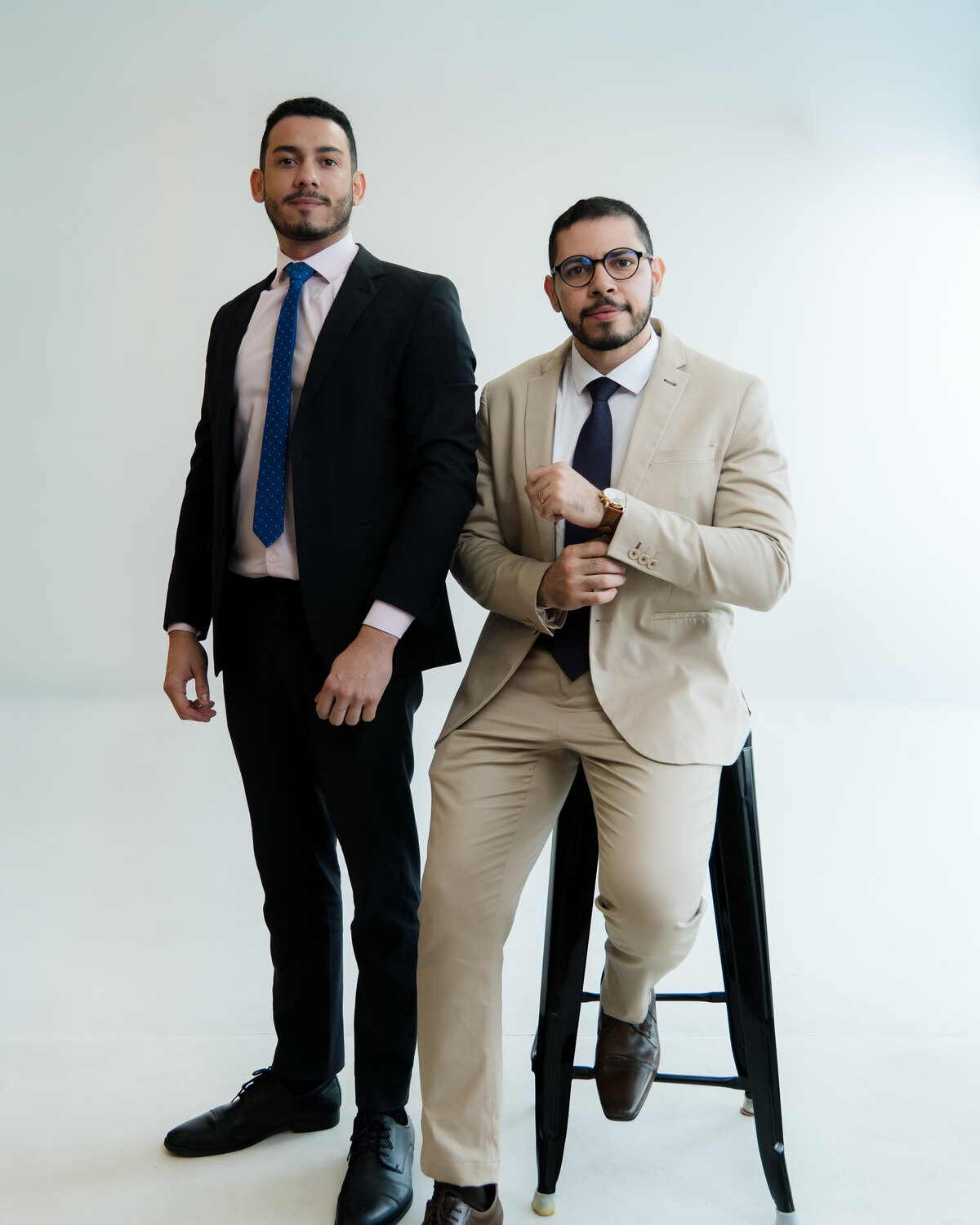 Leandro Levi e Ítalo Costa, professores da imersão CRIMINAL.IA